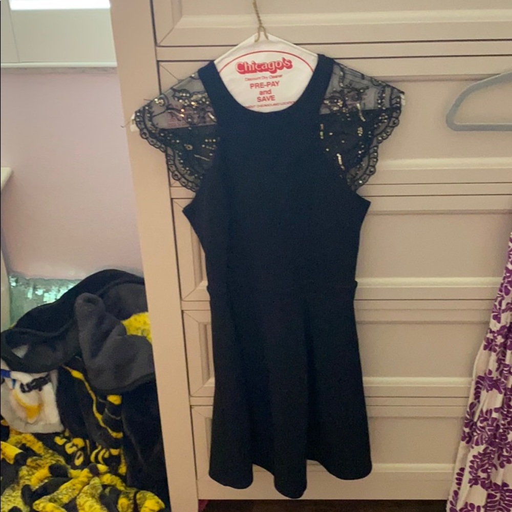 Black party dress